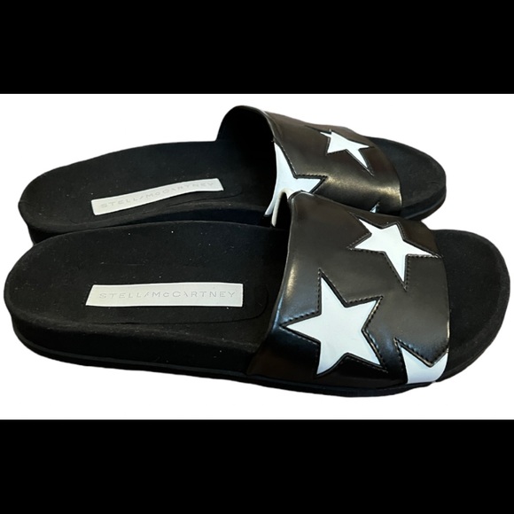New Stella McCartney Star Slide Sandals - Picture 2 of 6
